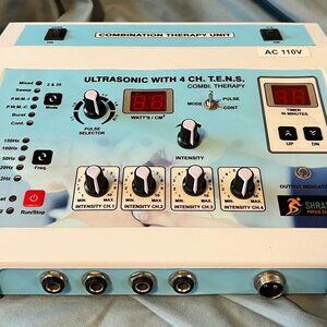 Ultrasonic Prof/Home Use 4 Channel Physical Therapy Unit